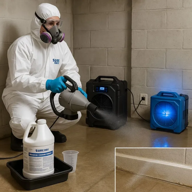 Sanitization and Odor Removal process in Obetz, OH