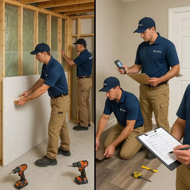 Repairs and Reconstruction process in Obetz, OH