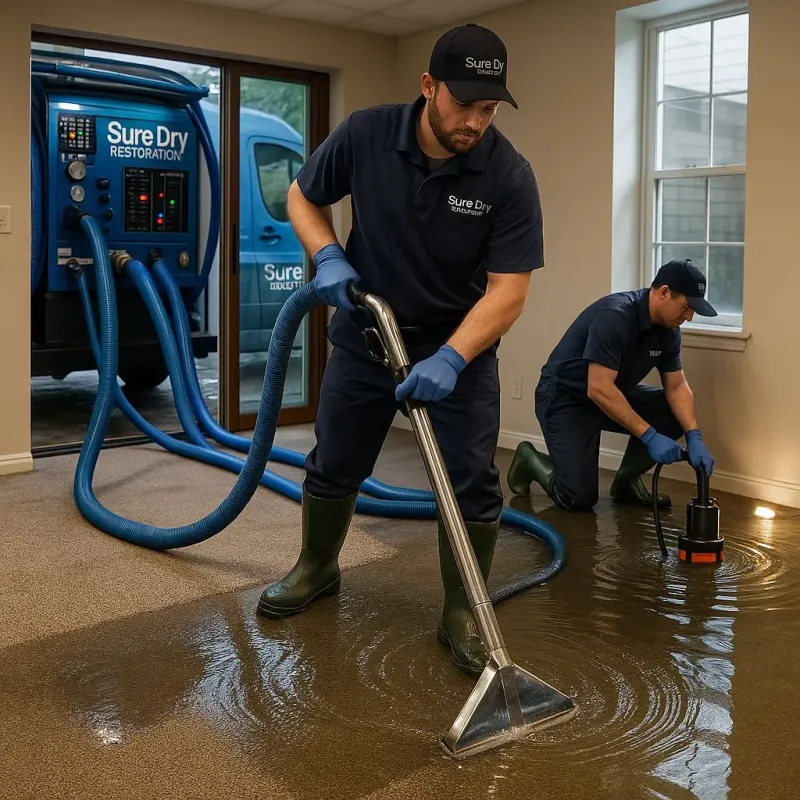 Water Extraction and Removal process in Obetz, OH